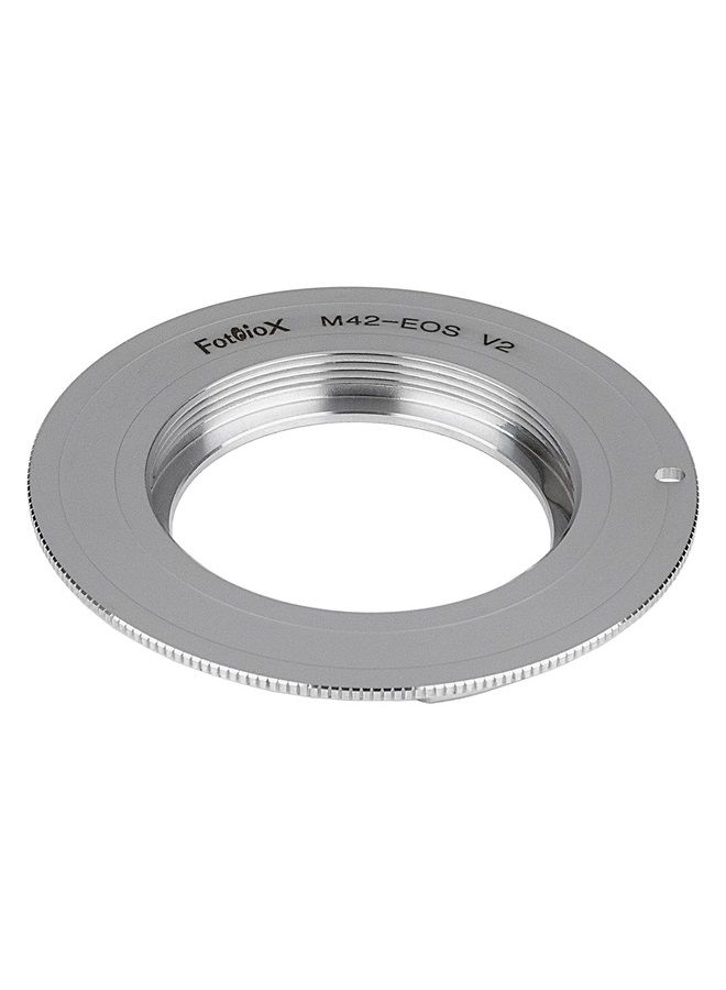 Fotodiox PRO Lens Adapter Compatible with M42 Type 2 Lenses on Canon EF and EF-S EOS Cameras