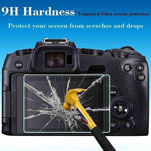 ULBTER EOS RP Glass Screen Protector for Canon EOS RP Mirrorless Digital Camera, ULBTER 9H Tempered Glass Screen Protector Edge to Edge Protection,Anti-Scrach Anti-Fingerprint Anti-Dust Anti-Bubble [3 Pack] - Image 3