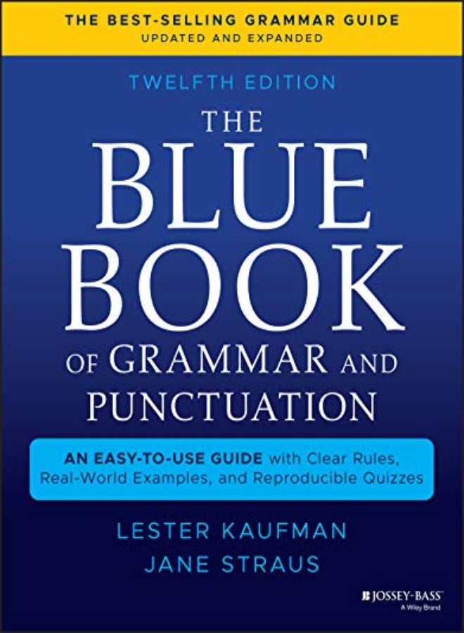 Blue Book Of Grammar And Punctuation