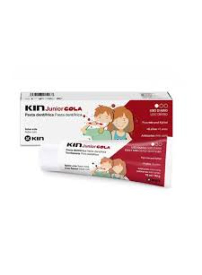 Kin Fluorkin Junior Toothpaste Cola Flavor 75ml - Image 2