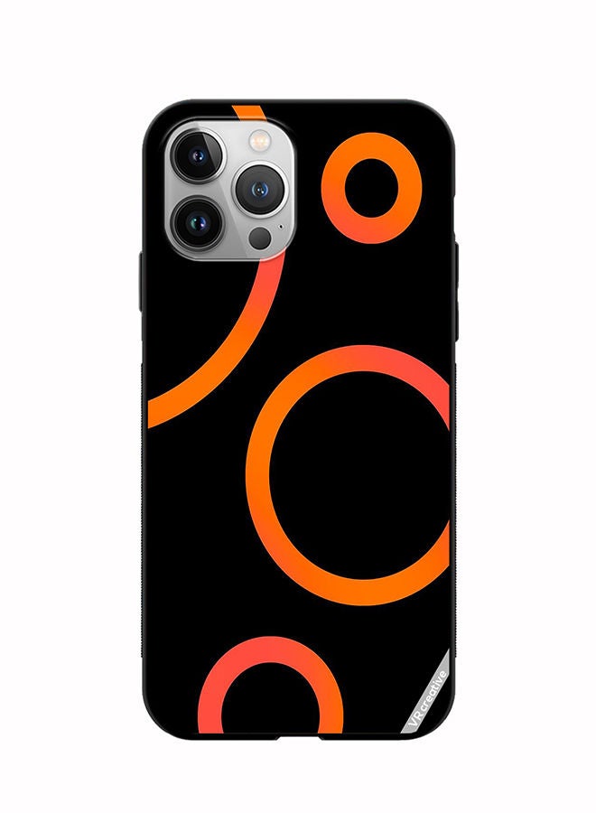 VR CREATIVE Protective Case Cover For Apple iPhone 12 Pro Max Circle Design Design Multicolour - Image 1