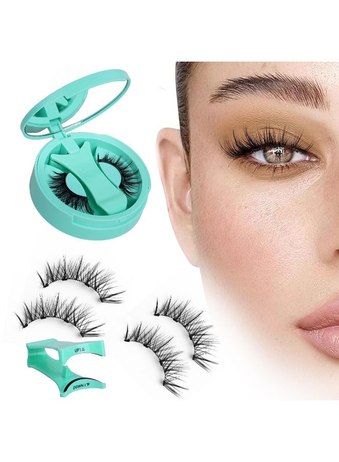 Red Blossom Magnetic Eyelashes – Natural Look Manga Style | Reusable Magnetic Lashes Kit with Applicator | No Glue Needed, Lightweight & Comfortable All-Day Wear  - Image 5