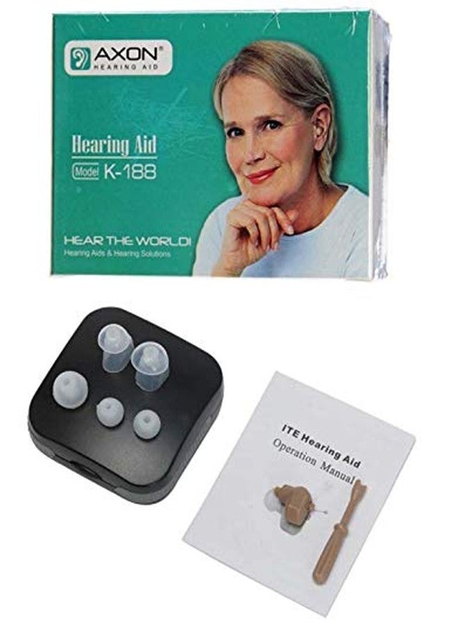Axon K 188 BTE Sound Enhancement Amplifier and Hearing Solutions (Beige) - Image 2