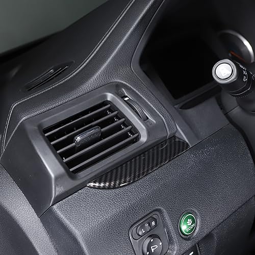 Qiosreui Dashboard Panel Cover for Honda Pilot 2016-2022/ Ridgeline 2016-2020/ Passport 2019-2025 Accessories, Center Console Instrument Panel Trim Strip, Dash Upper Center Panel Trim Bezel, ABS (Carbon Fiber) - Image 5