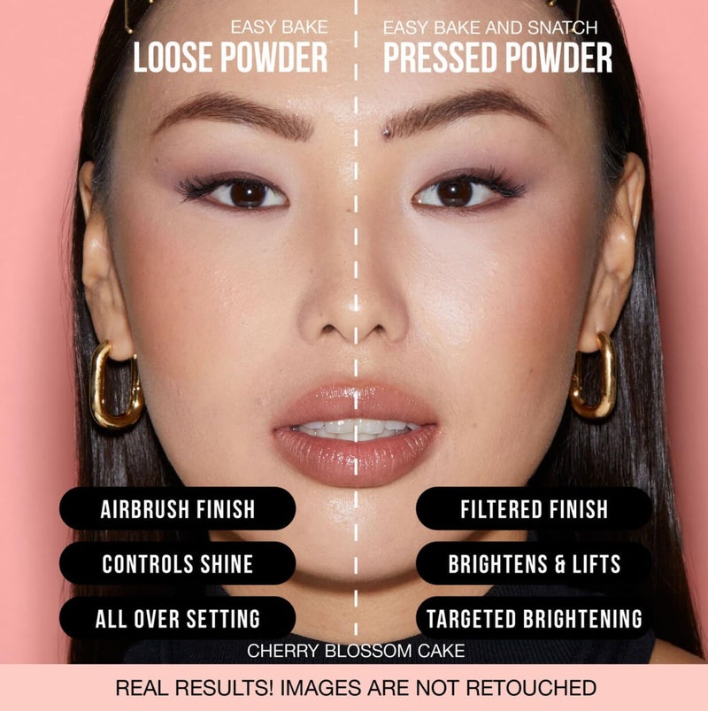 Huda Beauty Easy Bake and Pressed Powder - Cherry Blossom Cake - Image 4