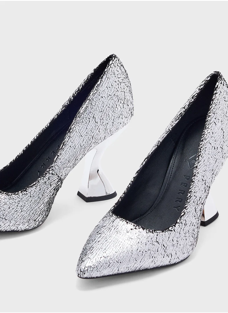 Katy Perry Close Toe Mid Heel Pumps