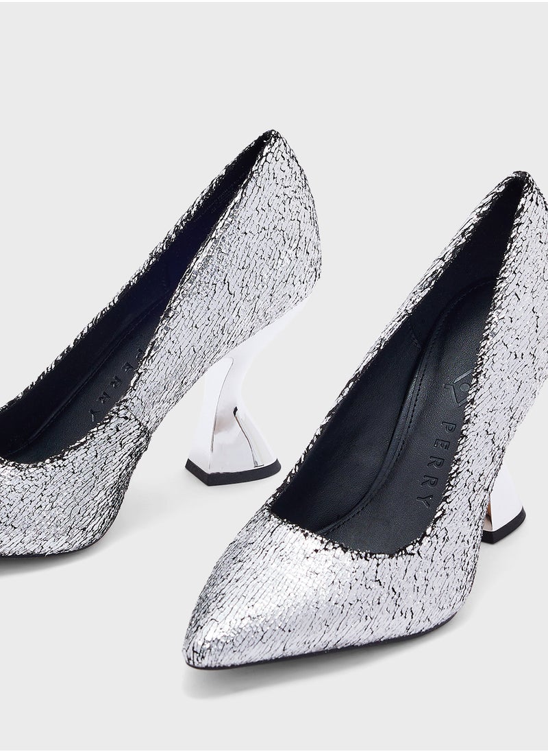Katy Perry Close Toe Mid Heel Pumps  - Image 4
