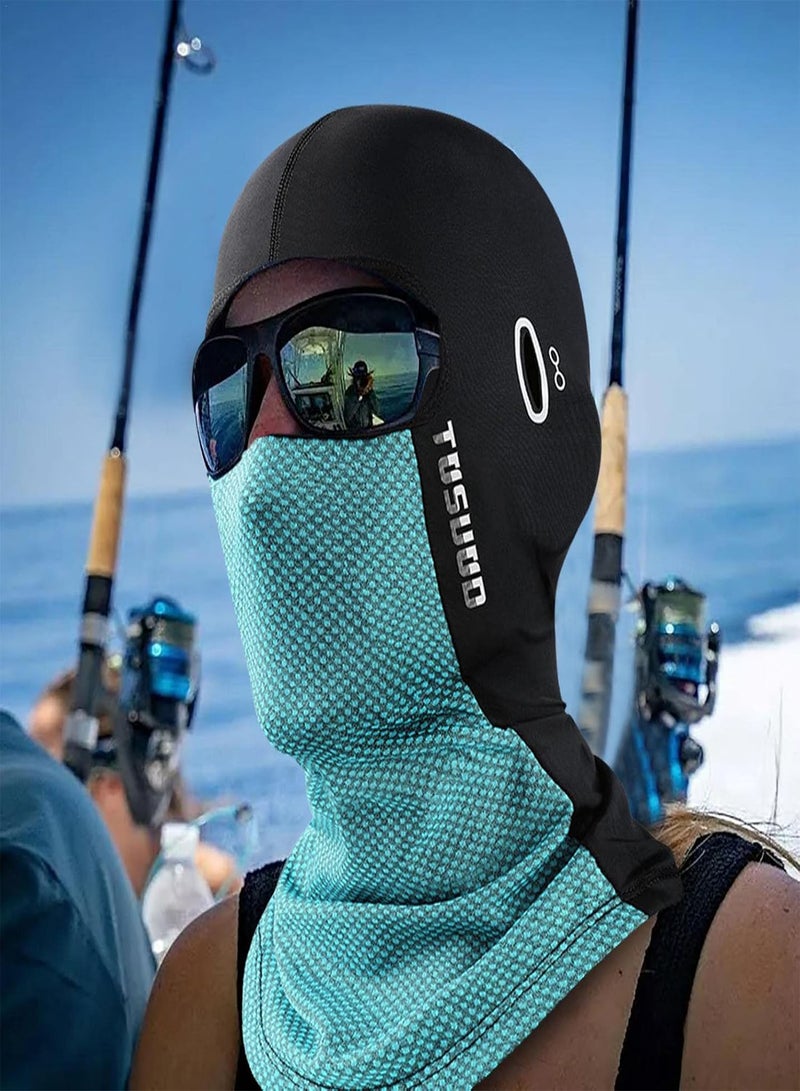 GGOOT Face Balaclava Cover | Summer Head Cover Cap - Sunscreen Breathable Bandana, Breathable Ice Silk Headgear Hood For Men Women  - Image 5