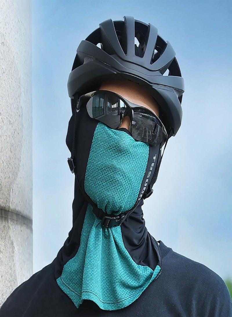 GGOOT Face Balaclava Cover | Summer Head Cover Cap - Sunscreen Breathable Bandana, Breathable Ice Silk Headgear Hood For Men Women  - Image 3