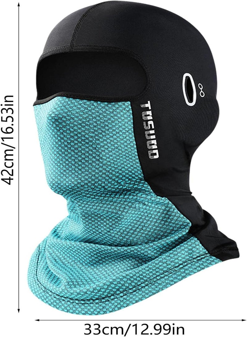 GGOOT Face Balaclava Cover | Summer Head Cover Cap - Sunscreen Breathable Bandana, Breathable Ice Silk Headgear Hood For Men Women  - Image 4