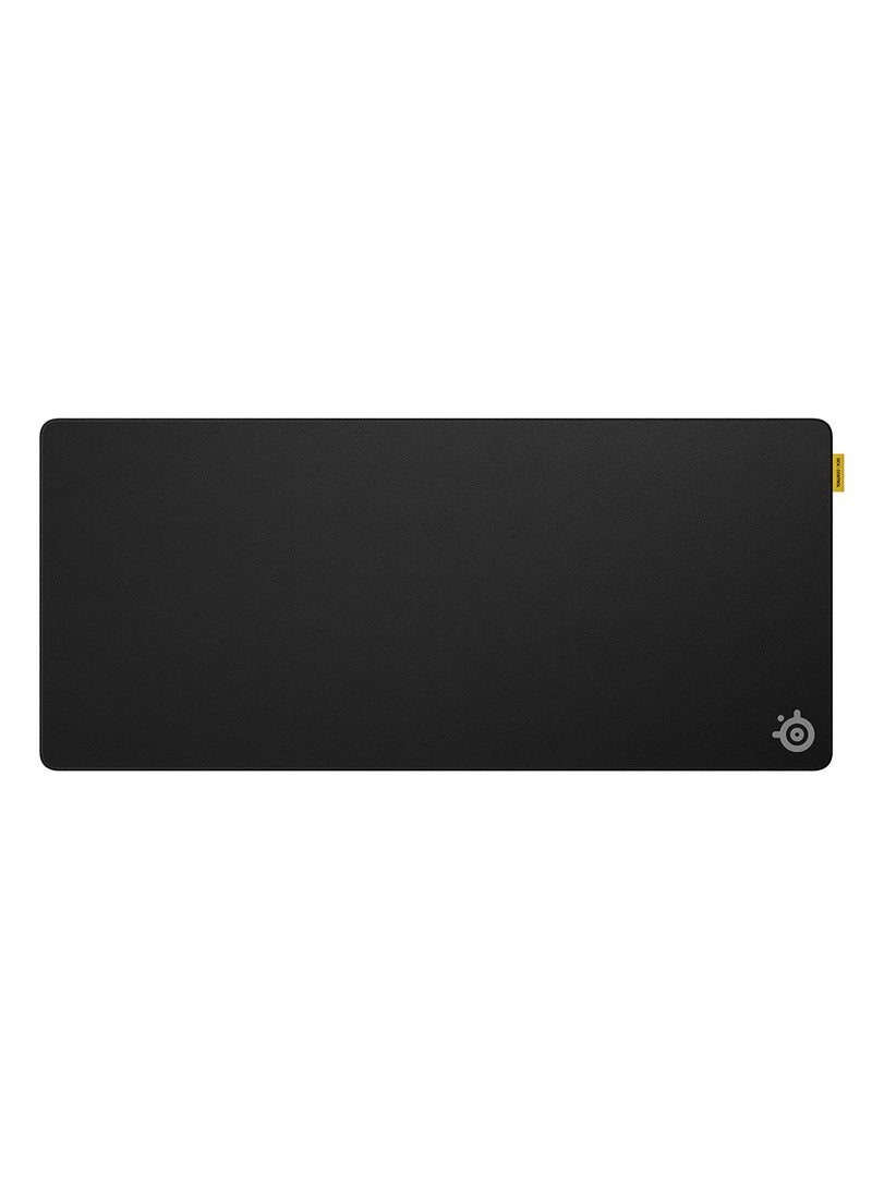 SteelSeries QcK XL Performance Control Gaming Mousepad, Extra density for a smooth glide, Low-profile edge stitching, Non-slip neoprene rubber base, 900 x 400 mm size,  FPS, MOBAs, RTS, MMO - Black - Image 1
