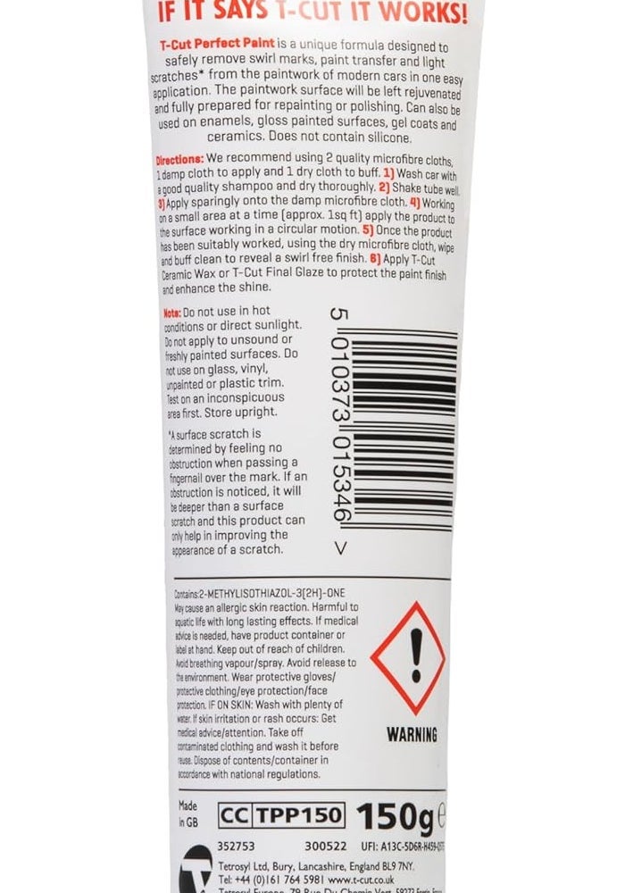 T-Cut Rapid Paintwork Scratch Remover, 150g - Image 2