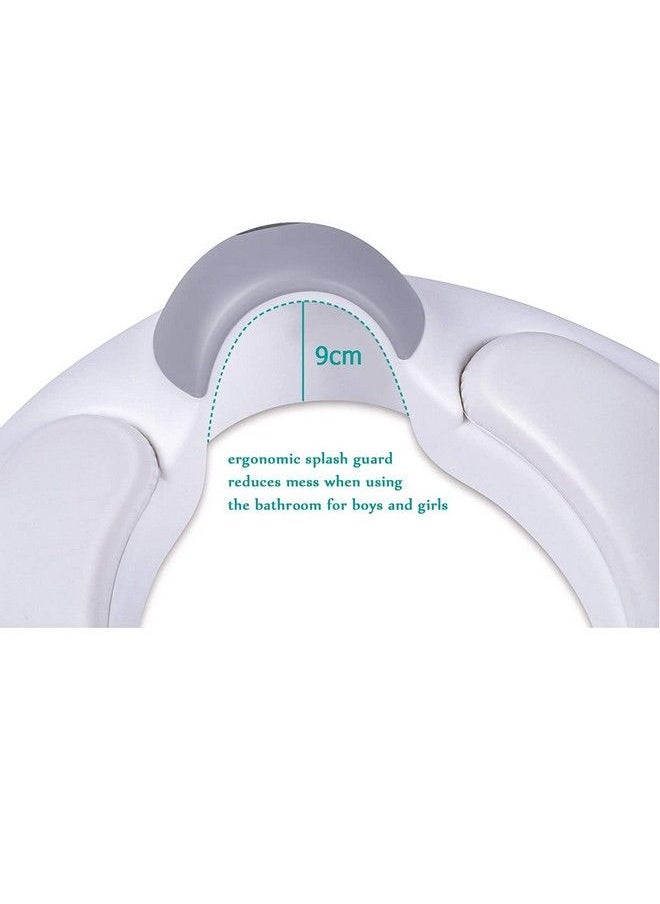 Baby Bucket - Kids Toilet Seat For Western Toilet Potty Training Seat For Boys And Girls Fits Round & Oval Toilets Durable Potty Trainer For Baby With Handles (Pink) - Image 1