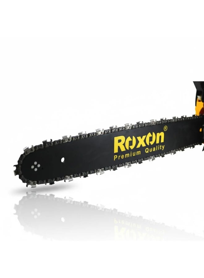 روكسون منشار حطب سلسلة بنزين روكسون 52 سي سي – 18 بوصة لمحترفي قطع الأشجار والأعمال الخارجية الثقيلة - Image 3