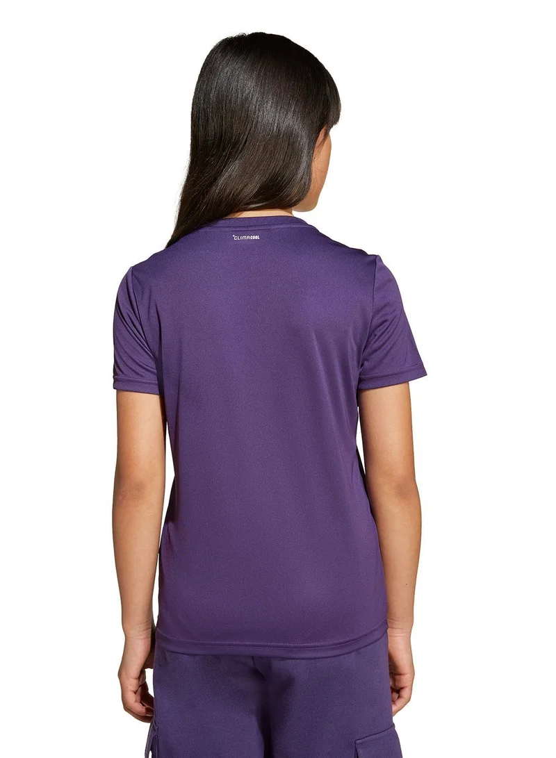 Adidas Youth Climacool Animal Training Slim Graphic T-Shirt