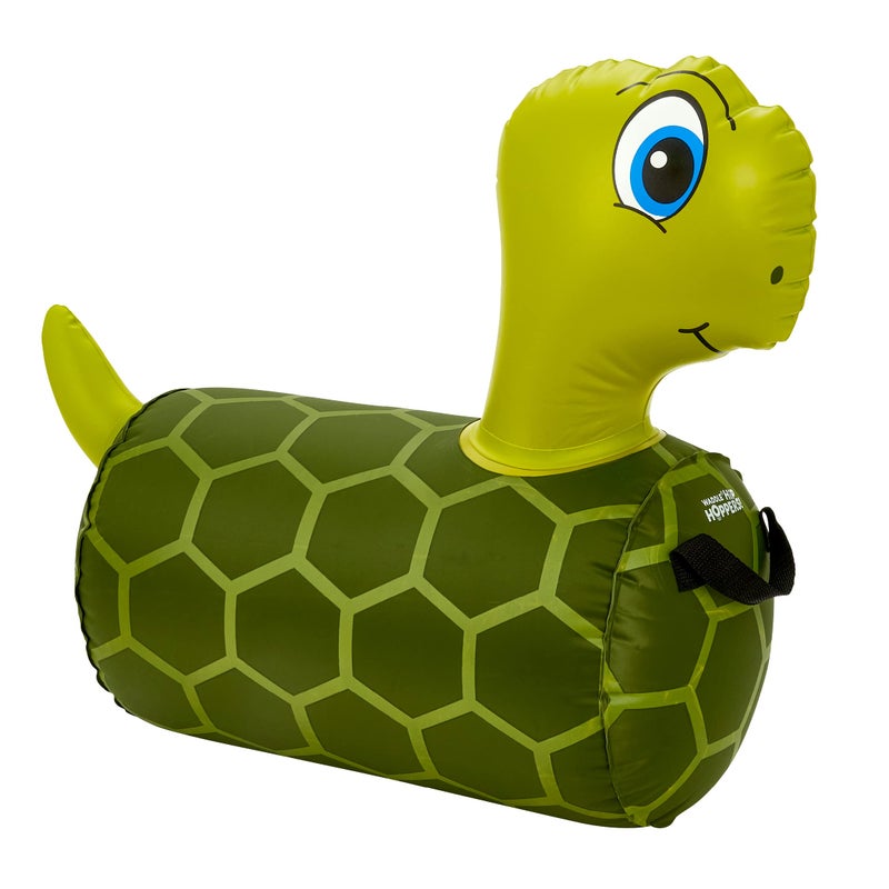 WADDLE Hip Hopper Inflatable Hopping Animal Bouncer Turtle, Ages 2 and Up, Supports Up to 85 Pounds - Image 1