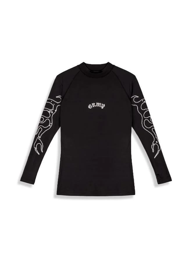 Grimey Chief Watcher Tight Long Sleeve T-Shirt