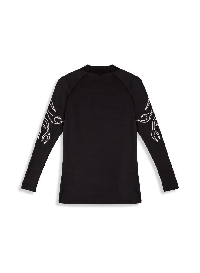 Grimey Chief Watcher Tight Long Sleeve T-Shirt