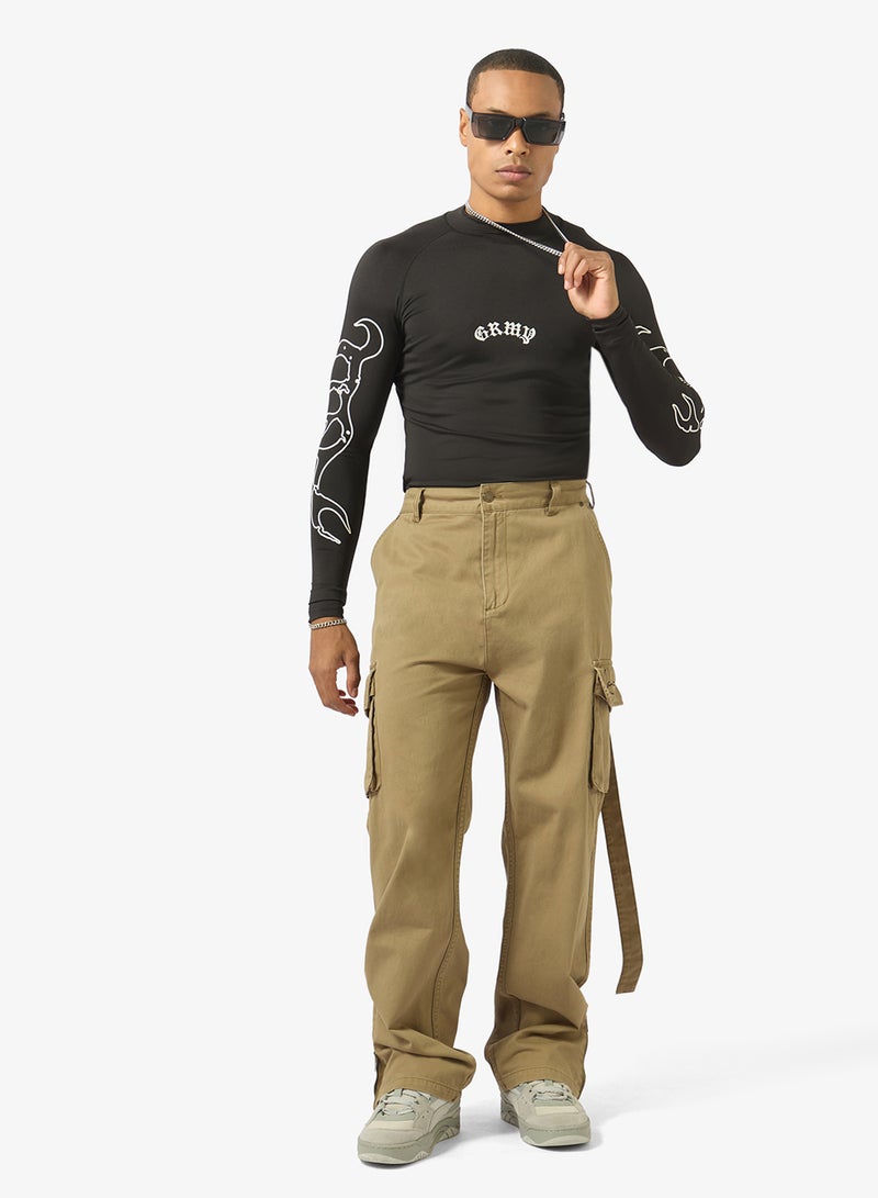 Grimey Chief Watcher Tight Long Sleeve T-Shirt - Image 4