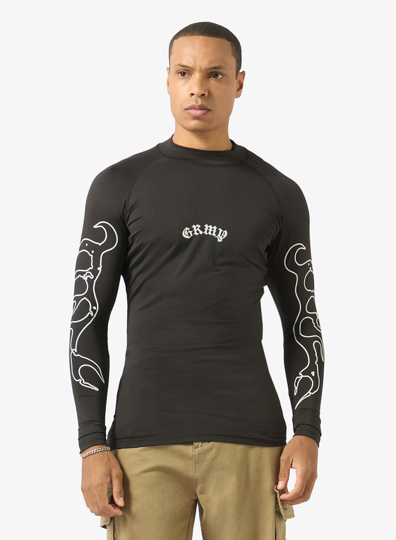 Grimey Chief Watcher Tight Long Sleeve T-Shirt - Image 1