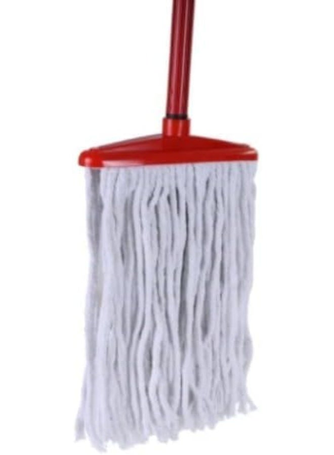 Emerald Mop Heavy Duty Industrial Cotton Mop with Long Handle | 120 Cm| Wet Mops for Home | Garage | Office | Workshop | Warehouse Floor Cleaning-911 - Image 3