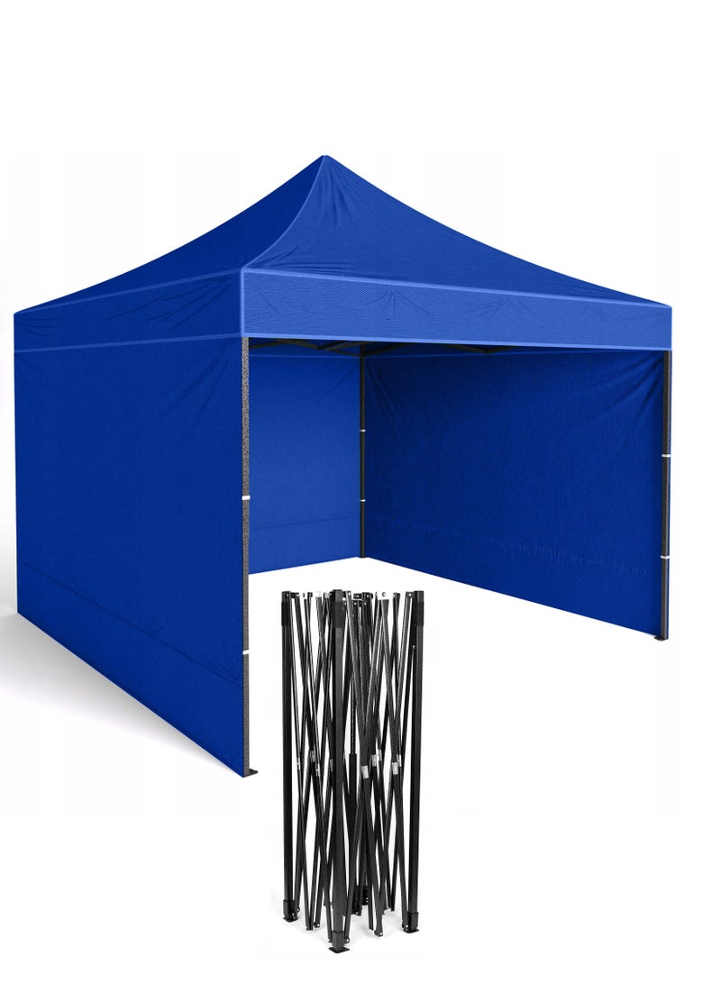 Toshonics 3x3 Meters Steel Frame Outdoor Tent with Waterproof UV-Blocking Canopy, Quick Setup, and Trolley Bag for Events, Camping, and Parties - Image 3