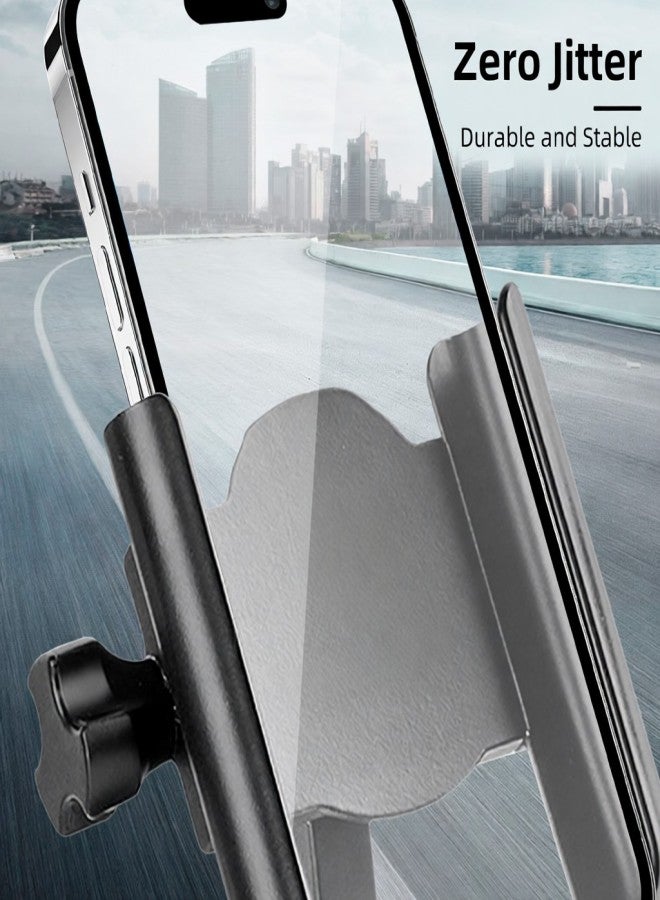 ويل آب حامل هاتف للدراجة قابل للتعديل بزاوية 360 درجة، مصنوع من سبائك الألومنيوم، حامل هاتف ذكي، حامل ملاحة للدراجات الجبلية - Image 3