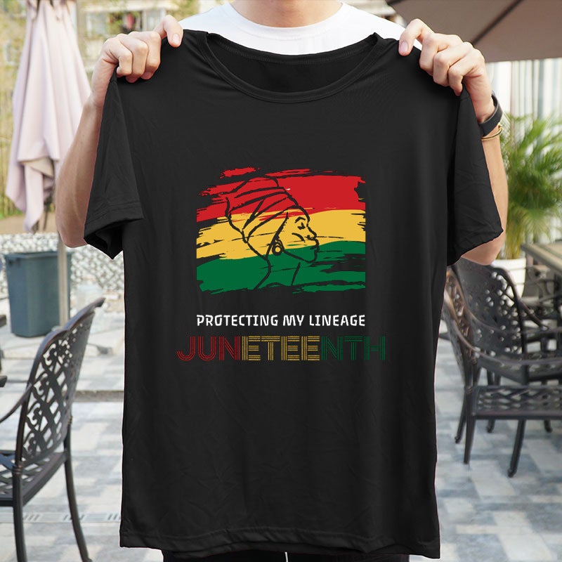 2024 Summer 1865 Juneteenth Day June Women'S Rights Men'S And Women'S Short-Sleeved T-Shirts - Image 2