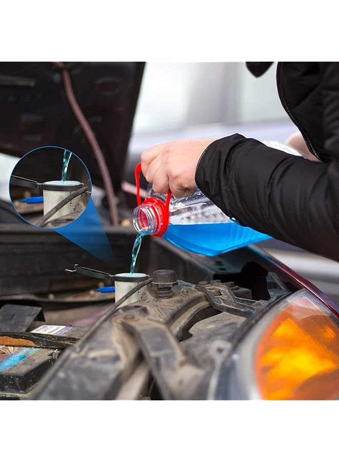 SYOSI Car Windshield Washer, Bottle Cap, Nozzle Cover Windscreen Wiper, Reservoir Cap Windscreen Wind Shield Washer For Buick/Cadillac/Chevrolet - Image 5