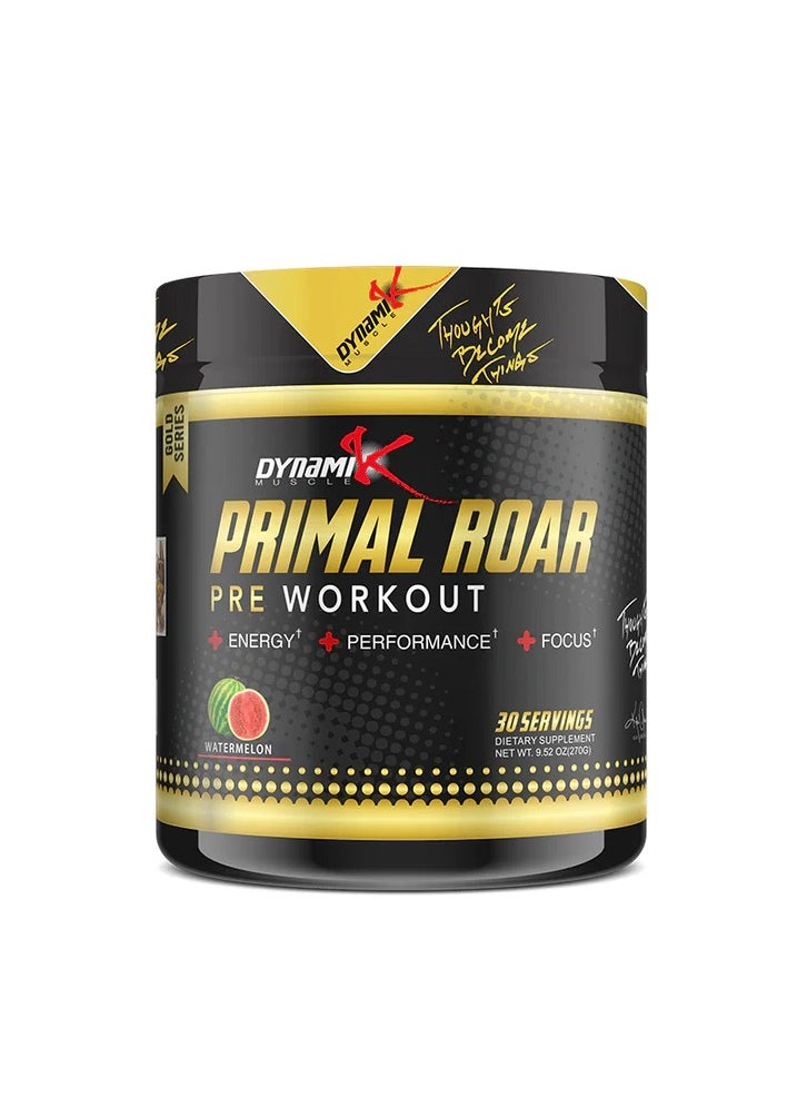 DYNAMIK MUSCLE DYNAMIK GOLD SERIES PRIMAL ROAR 30SV - WATERMELON 