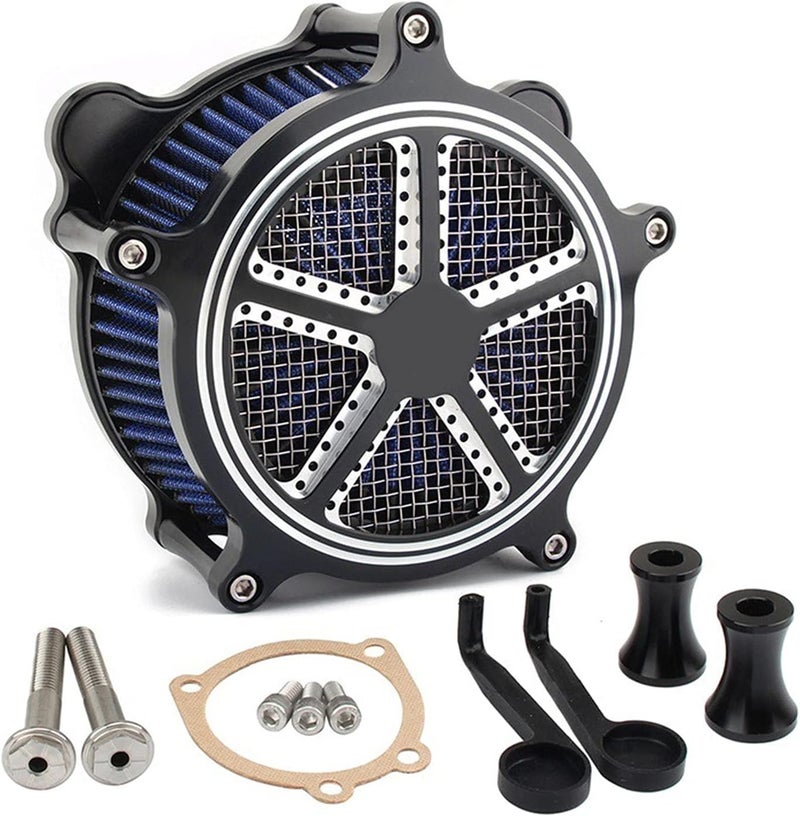 Wivplex Turbine Spike Air Filter for Harley Motorcycles - Image 1
