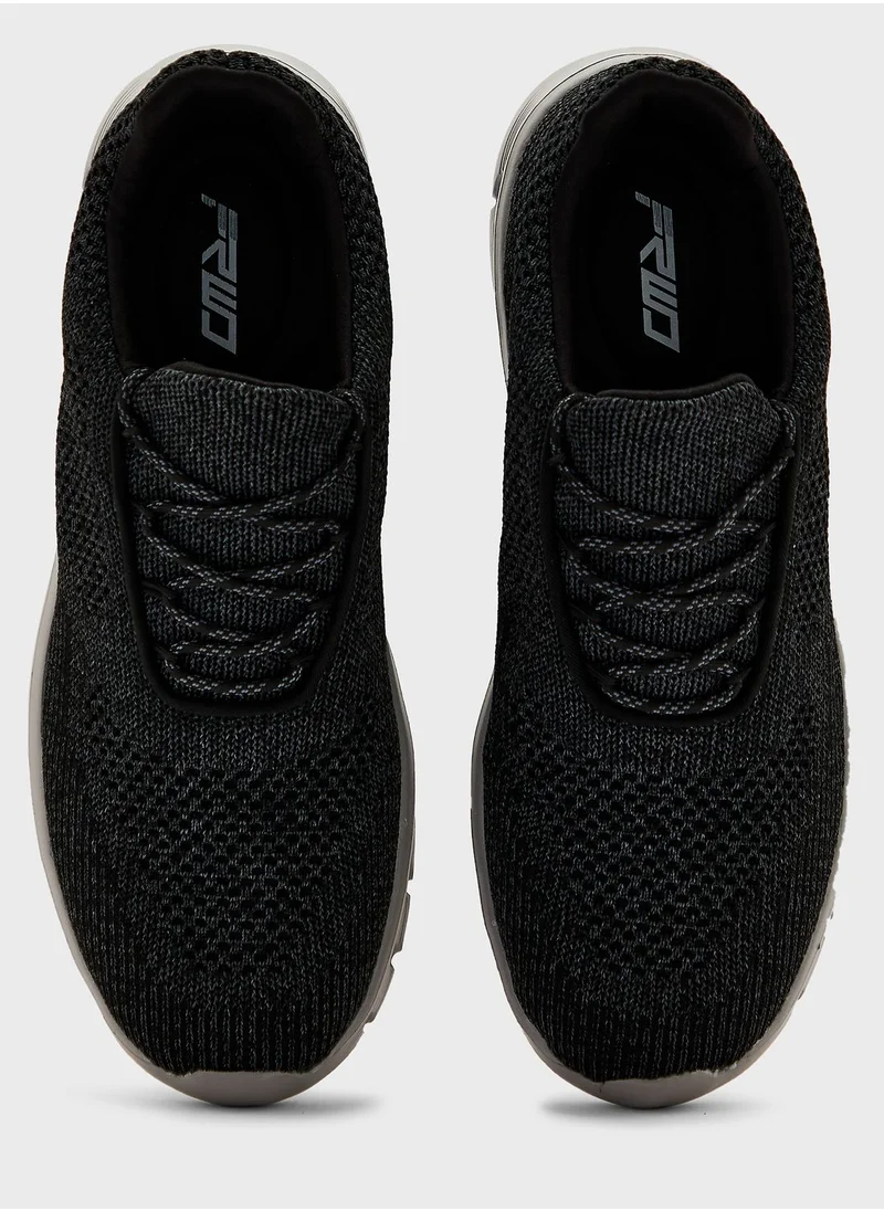 فورورد Dummy Lace Knitted Sneakers