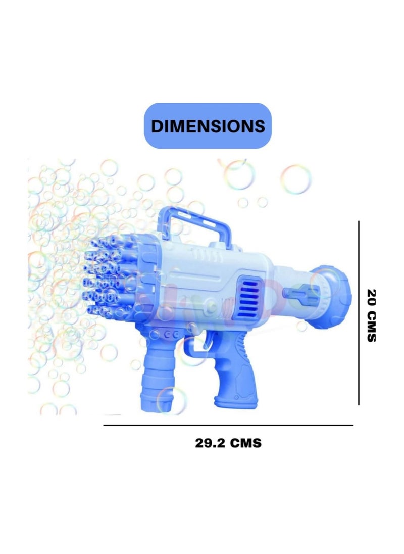 32-Hole Bubble Gun, Endless Bubbles of Joy, Experience Endless Joy with Our 32-Hole Bubble Gun