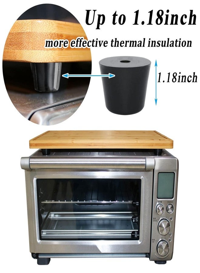 Anfu لوح فرن من الخيزران من ANFU لأجهزة Ninja Foodi SP101/201/301/351 و Breville BOV800XL/845BSS/860BSS (17.6 × 10.9 × 1.9 بوصة) - Image 4