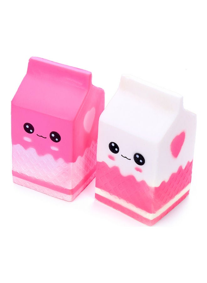 NIBEMINENT 2-Piece Yogurt Bottle Shaped Squishy Toys - Image 1