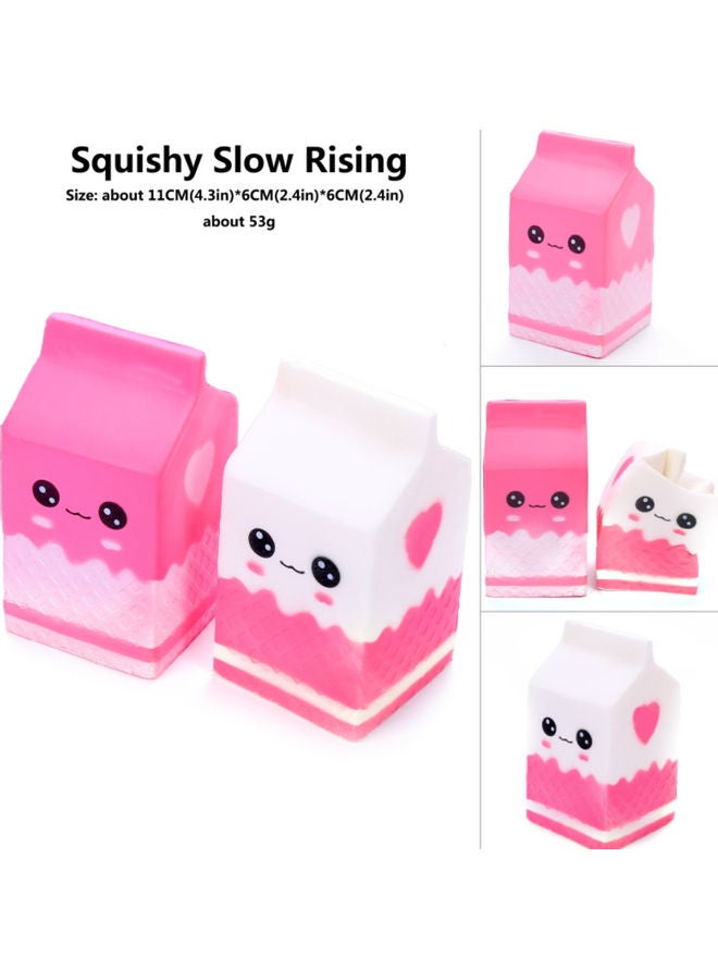 NIBEMINENT 2-Piece Yogurt Bottle Shaped Squishy Toys - Image 2