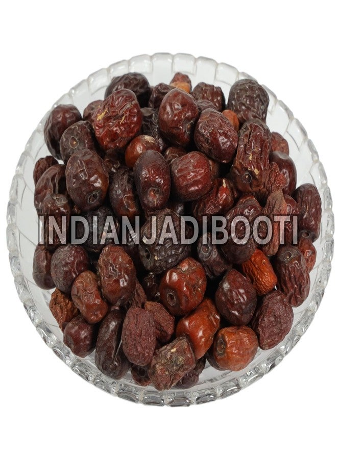 IndianJadiBooti Unnab | Whole Dried Jujube Fruit (Red Dates) | Premium Large Ber | Natural Remedy for Cough, Cold & Sore Throat | Traditional Blood Purifier | 100g Pack - Image 2