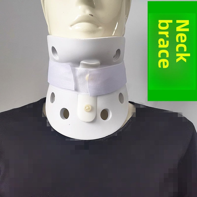 Genuine Polymer Neck Brace, Health Care, Neck Protector, Neck Collar, Fixed Neck Collar(White adult, M) - Image 4