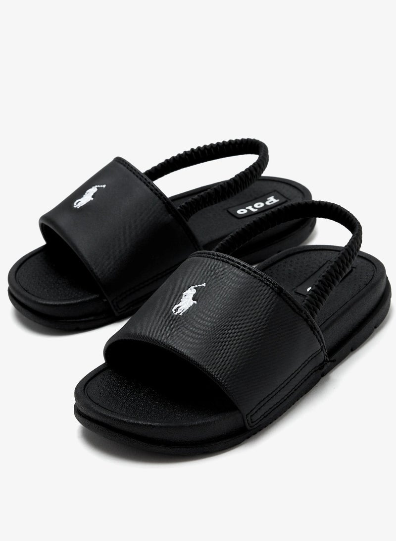 بولو رالف لورين صندل فيرفيو بدون رباط للأطفال - Image 3