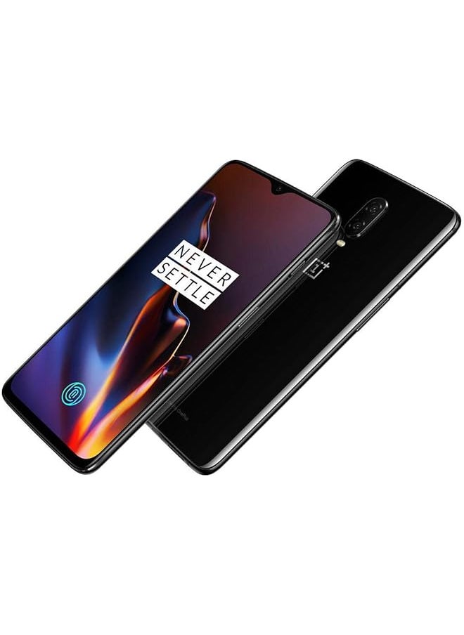 One Plus 6T 3D Curved Full Screen Coverage Tempered Glass Screen Protector For Oneplus 6T Black