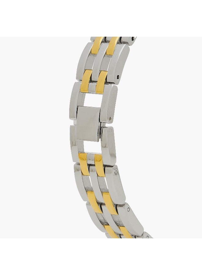 OMAX ساعة أومكس النسائية بقرص أخضر مع لمسات ذهبية - Image 5