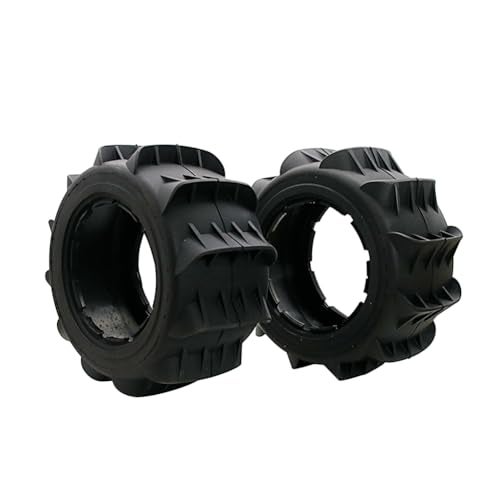 FLMLF Sand Wheel Tire Skin Set Universal Front Rear Tyre for 1/5 HPI ROFUN ROVAN KM Baja 5B 5T 5SC SS Kraton 8s Losi DBXL-E 2.0 - Image 4