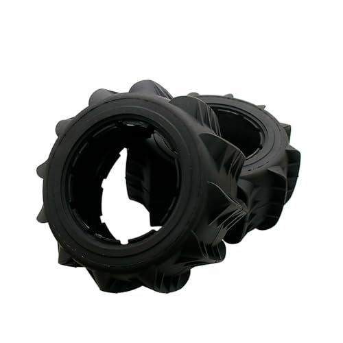 FLMLF Sand Wheel Tire Skin Set Universal Front Rear Tyre for 1/5 HPI ROFUN ROVAN KM Baja 5B 5T 5SC SS Kraton 8s Losi DBXL-E 2.0 - Image 2