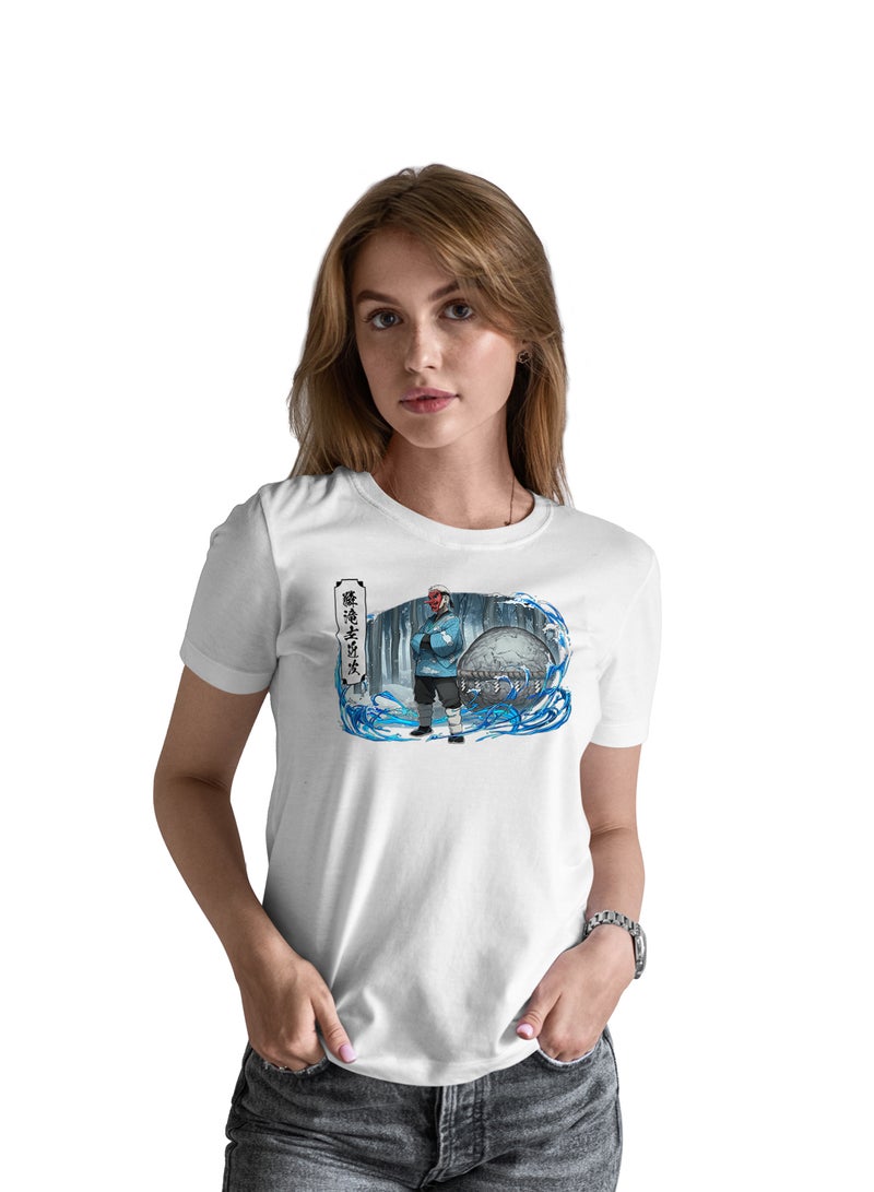 Fashion World Cotton T-shirt Printed with High-quality Anime Demon Slayer - Image 1