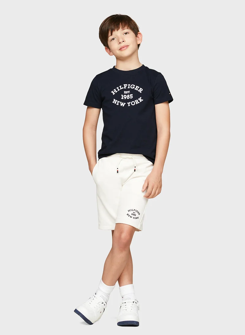 تومي هيلفيغر MONOTYPE FLOCK REGULAR TEE SS