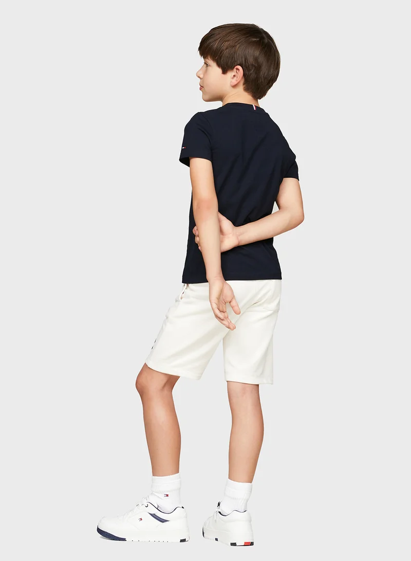 تومي هيلفيغر MONOTYPE FLOCK REGULAR TEE SS