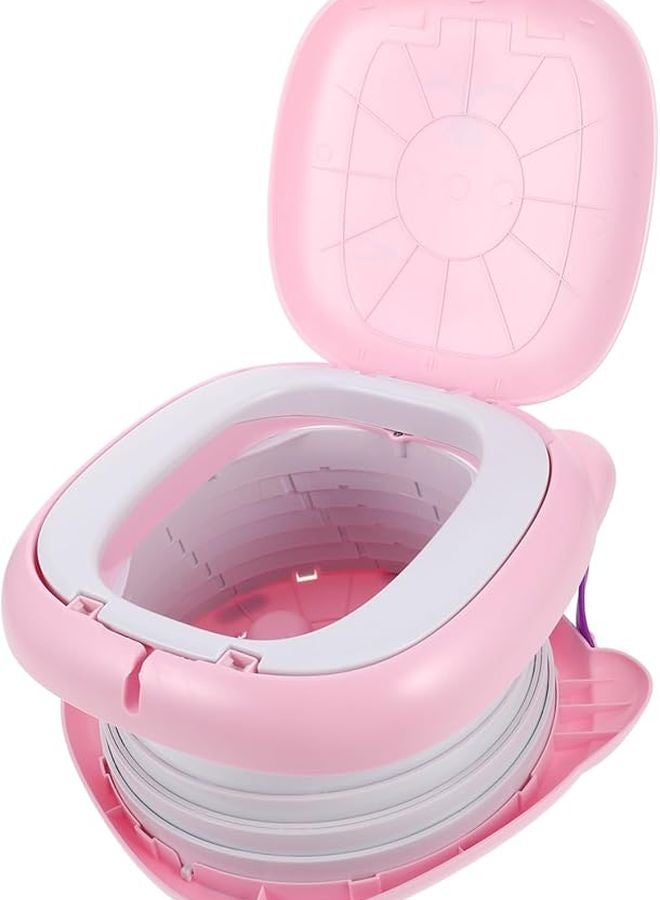 Portable Travel Potty for Kids Leakproof Design Indoor Outdoor Camping Road Trips - Image 1