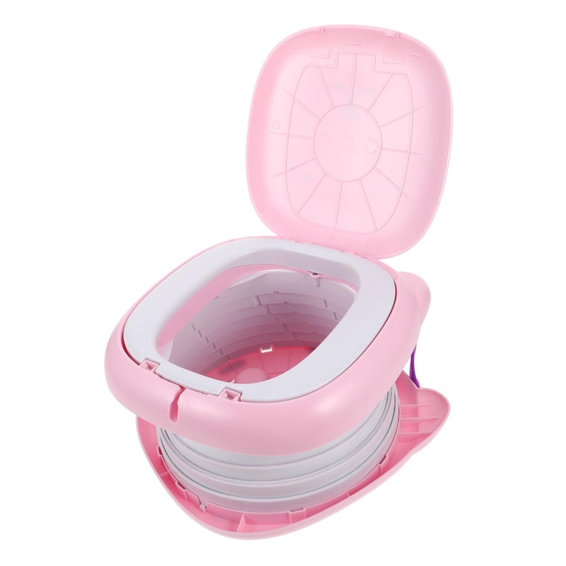 Portable Travel Potty for Kids Leakproof Design Indoor Outdoor Camping Road Trips - Image 2