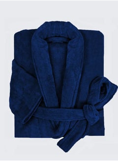 Hammam Home Bathrobe100%egyption Cotton  - Navy - pzsku/ZA06C53DECAFB2221F073Z/45/_/1699971503/2e55b25c-a3dd-4ca3-affc-c3238fcad4e8