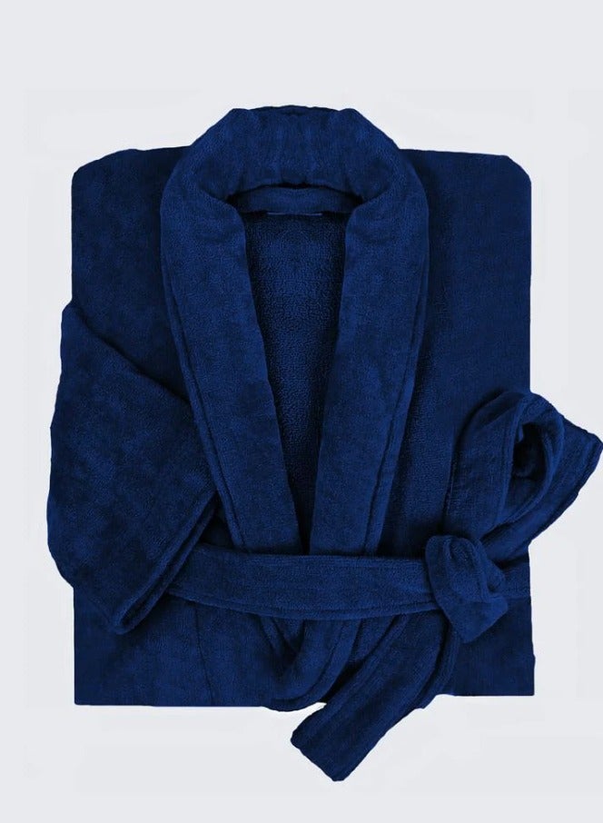 همام برنص قطن %100 قطن - لون كحلي - Image 1